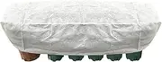 Jiimhte Frost Cloth Plant Freeze Protection | Protective Non-Woven Frost Plant Covers with Drawstring and Zipper - Weatherproof Shrub Cover Winter Plant Covers for Outdoor Potted Plants