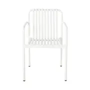 Kasper Aluminium Dining Chair White | White | Outdoor | Early Settler Furniture