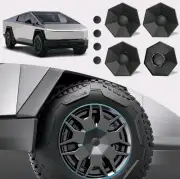 Cybertruck Wheel Center Caps Set4Pcs Full Coverage Hub Caps for Tesla Cybertruck
