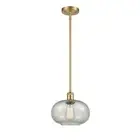 Innovations 1S 204-12 XXL Beacon Mini Pendant, BS NKL/Seed - 284-1S-SN-G204-12