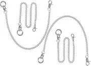 [ANDRESLAD] Metal Pocket Watch Chain Fashion Pants Chain Sturdy Metal Chain Accessory Decor for Jeans Coats Pockets
