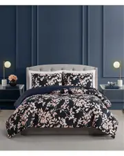 Vince Camuto Amaya 200tc Floral Comforter Set