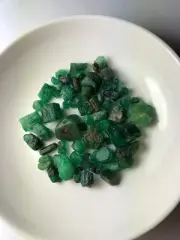 103-Ct Facets Grade Natural Emerald Crystal Type Rough Lot From Swat Mine In Pak