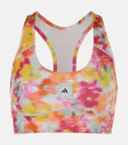 [Adidas by Stella McCartney] Adidas by Stella McCartney Printed sports bra AU 12 blue