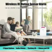 Wireless Alarm Alert System Garage Intruder Motion Sensor Smart Home Hub Devices