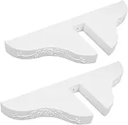 DOITOOL 2pcs Folding Screen Stand with Non Slip Design Versatile Room Divider Feet for Home Office and Hotel Use Stable and Stylish Partition Support Bracket