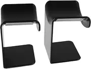 COHEALI 2pcs Headphone Stand Hanger: Under Desk Headphone Holder Hook Adhesive Headset Holder Mount Universal for PC Gaming Headsets