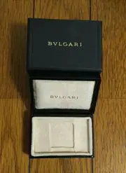 Genuine BVLGARI Jewelry Accessory Case Bonus Empty Box