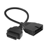 12 Pins to OBD2 16 Pins Connector 40CM OBD1 OBDII Car Diagnostic Cable