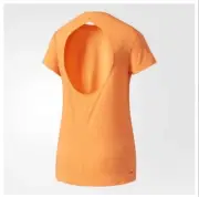 Nwt~Adidas ULTIMATE KEYHOLE CLIMALITE TEE Shirt Gym yoga Running Top~Womens sz M