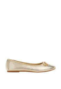 在飛比找ZALORA購物網優惠-Bow Ballerina Flats