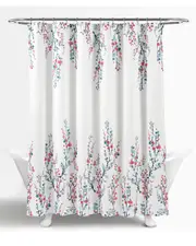 Lush Decor Mirabelle Watercolor Floral Shower