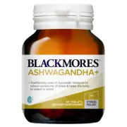 Blackmores Ashwagandha+ 60 Tablets Supports Energy Levels Stress Relief Withania
