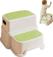 Kids Stepping Stool - Anti- Slip Potty Steps for Toddler,Multi-Function Toilet Stool, Toddler Ladder, Kitchen Counter Helper for Bedroom Kitchen Sink