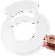 Pouring Shield for KitchenAid 4.5-5 Quart Tilt-Head Stand Mixers-Upgrade Pouring Chute with Removable Pour Spout, Secure Pouring Shield Fits for Stainless Steel, Glass, Ceramic Bowl