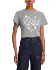 Cinq a Sept Multi Heart Tee