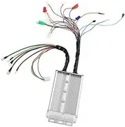 Vuzmode Scooter Brushless Controller, 72V 84V 1500W 18 Tube Dual Mode Aluminum Alloy Brushless Controller E-Scooter Brushless Controller