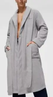 Peter Alexander Herringbone Grey mens/womens dressing gown M GREAT GIFT Idea ❤❤❤