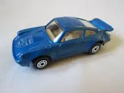 Metallic Blue Porsche Turbo Sports Car 1/64 (Unbranded) MC Toys Maisto (Mint)