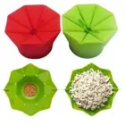 Silicone Popcorn Bowls Large Capacity Popcorn Maker Kitchen Accessories