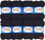 M.G Enterprises Black Art Craft Ball - 8 Pc