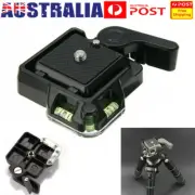 Quick Release Alloy QR Plate Clamp Mount Holder For Tripod Ball Head DSLR Camera