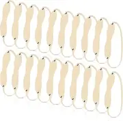 Maitys 20 Pieces Microblading Blading Fake Skin Silicone Eyebrow Tattoo Practice Micro-blading Fake Skin Headband for Beginners Tattoo Eyebrow Practice Design(Dotted Line,Black)