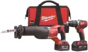 Milwaukee 2694-22 Cordless 18-volt Sawzall / Drill Driver Kit