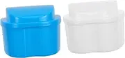 LALAFINA 2pcs Storage Box Hinge False Container Hygienic Portable Great for Travel Daily Needs