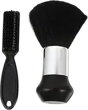 Gogogmee 2pcs Cleaning Brush Hair Brush Barber Neck Brush Barber Brush Synthetic Shaving Brush Easy Clean Hair Brush Barber Fade Brush Duster Home Hairbrush Go to Hairbrush Mineral Travel