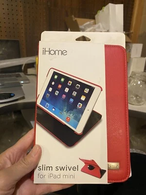 IHome Slim Swivel Cover Case Stand For IPad Mini Pink NEW