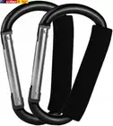 Baby Stroller Clip, Toddlers Pram Pushchair Buggy Clips Thickening Foam Carabine
