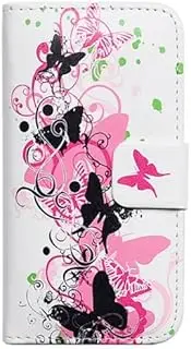 iPhone 6s Plus Case, iPhone 6 Plus Case, Butterfly Pattern Leather Wallet Cover Case for iPhone 6 Plus