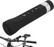 Portable Outdoor Speaker | Small Travel Speaker,Rechargeable Battery LED Flashlight for Cycling, Night Lighting, Camping, Travel