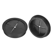 2 Pcs Cable Cord Grommet, 2-3/8 Inch Desk Grommet Flexible Rubber Grommets