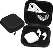 TEHAUX 2Pcs Electronic Storage Bag Small Organizer Pouch for Earphones Power Bank USB Flash Drive with Mesh Pocket Design for Travel and Everyday Use