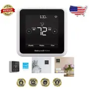 Smart Touch-Controlled Thermostat with Geofencing and 7-Day Scheduling - White