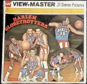 HARLEM GLOBETROTTERS BASKETBALL 1977 3d View-Master 3 Reel Packet NEW SEALED