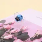 10 Pack Cute Ladybug Orchid Clips Garden Flower Cymbidium Plastic Clip Stem for