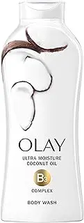 Olay Ultra Moisture Coconut Oasis Body Wash, 22 Fl Oz, Pack of 1