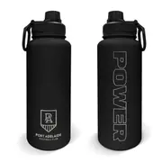 Adelaide Port Power AFL Stainless Steel Double Walled Water Drink Bottle