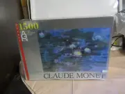 Claude Monet 1500 Piece AGR Puzzle Nympheas~NEW, Sealed! (box is bend)