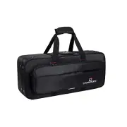 Crossrock Lightweight Foam Case Alto Saxophone-with Removable Shoulder Straps