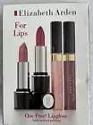 Elizabeth Arden 4 piece lip set 2 lipstick, 2 lip gloss new in box