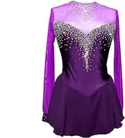 [Zagitova] Figure Skating Dress, Handmade Teenagers Ice Skating Dresses For Stage Show, Girls' Athletic Clothing Sets