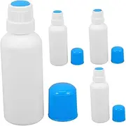 ULTECHNOVO 4pcs Bottle Pill Bottle Applicator Bottle Empty Essential Oil Dauber Bottles Empty Bingo Dauber Bottles Empty Craft Dauber Bottles Empty Paint Dauber Bottles Sponge
