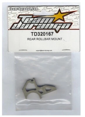 RC Car Team Durango TD320167 Rear Roll bar Mount DEX408 v2 Old Stock NIB