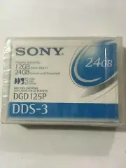 Box with 100 cartridge of Digital Data Storage Dds 3 Sony Dgd125p Sony Premium
