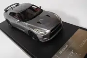 Wit's 1/43 Nissan GTR Egoist 2011 Diecast Dark Metallic Gray Collectible Minica