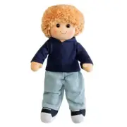 Hopscotch Rag Doll ELLIOT 14"/35cm soft bodied ragdoll toy NEW